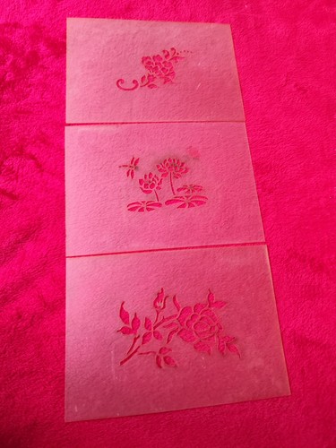 Wand textilien schablonen - wand/textilien, schablonen-set
