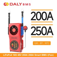 Daly LiFePo4 16S 48V 200A 250A
