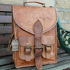 Tasche Leder Rucksack Backpack
