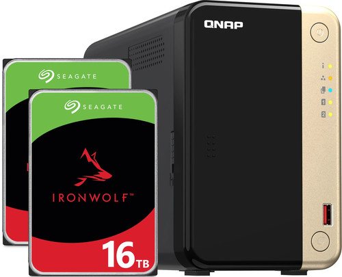 Nas server qnap 264 16gb - nas,