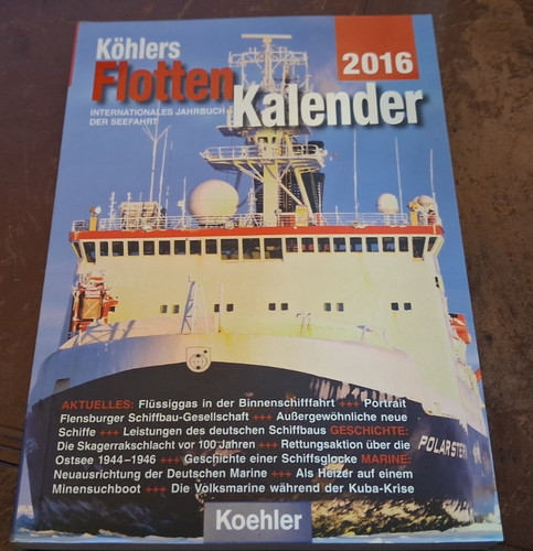 Köhlers flotten kalender 2016 - köhlers, flotten-kalender