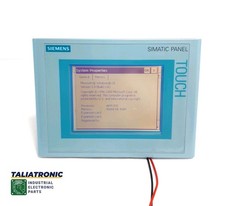 Siemens Simatic 6AV6 642-0BC01-1AX1  TP177B DP-6 Touch Panel /6AV6642-0BC01-1AX1