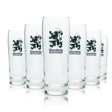 6x Löwenbräu Bier Glas 0,5l