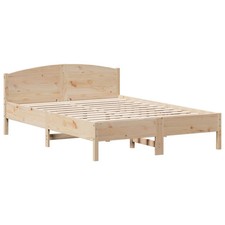 Massivholzbett ohne Matratze