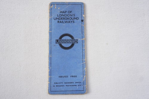 C1920s map london - c1920s,