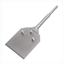 Spachtelmeißel SDS-Plus 250x100 mm Bodenschaber Abziehklinge Stahl
