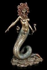 Mythologische Medusa-Zornfigur