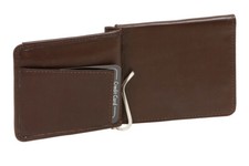 LEAS Dollar Clip Geldscheinklammer Geldklammer Money Clip Ledergeldbeutel