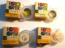 Foto Optik Jena Filter Colorfilter Ultrasorbanfilter Vorsatzlinse DDR