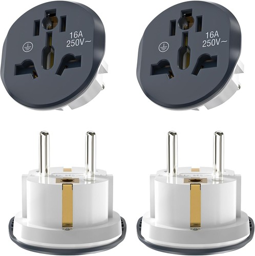 Stück steckdosen adapter - 4,