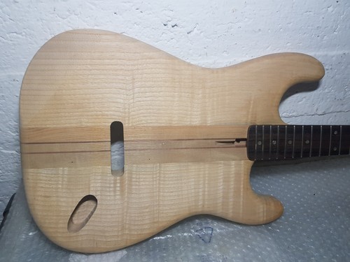 1981 neck through - through, flamed