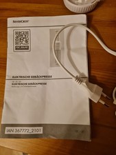 Elektrische Gebäckpresse