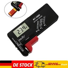 Batterieprüfer Batteriemessgerät Universal Digital Batterie 1.5V-9V AA/AAA Neu