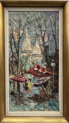 Expressionist parisszene mit - expressionist,