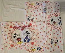 Bettwäsche Disney Mickey und Minnie Kinderbett