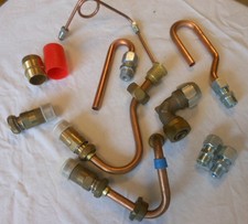 Kupferrohrteile f. Heizung Kupferrohr Einzelteile Heizungsteile