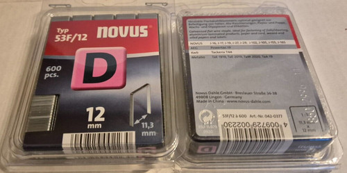 Klammern tacker novus typ - ,