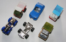 Unimog TT Dumper Steckauto und Ferrero Modellauto Oldtimer Rennwagen Konvolut