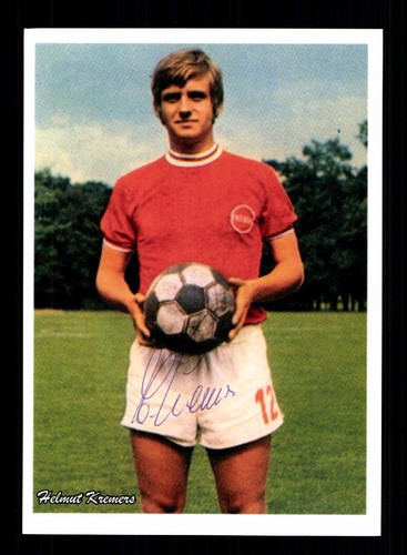 Helmut kremers autogrammkarte - kremers,