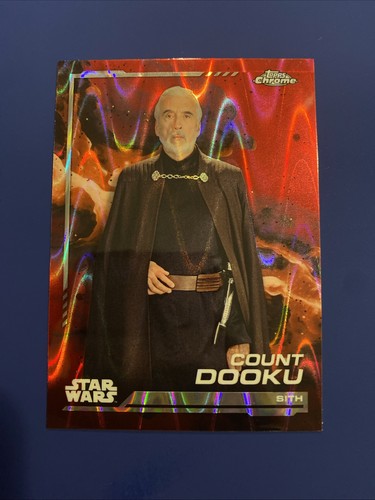 Star wars karte topps - wars, chrome