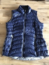 mega Steppweste von Cecil in Größe M - Reißverschlusstaschen, Daunen, Federn