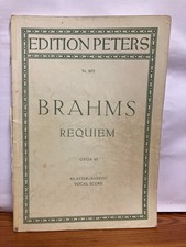 Edition Peters Nr. 3672 Brahms