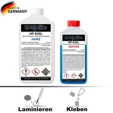 Epoxidharz Laminiersystem 2K Tränk- und Laminierharz E55L Kleber Härter Formen