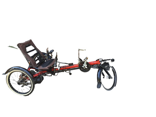 Kettwiesel liegefahrrad mit - kettwiesel, liegefahrrad,mit