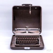 Vintage Triumph Durabel Schreibmaschine Werke Nürnberg A.G. mit Koffer