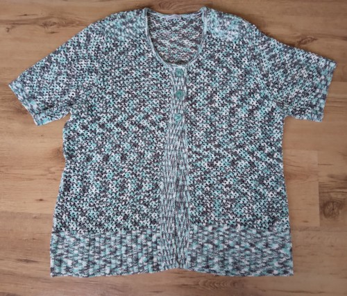 Sommerliche strickjacke xxl - strickjacke,