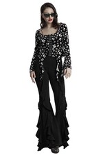 Punk Rave Schlaghose Black