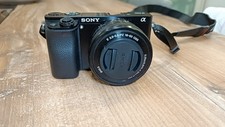 Sony Alpha a6000 24,3MP Spiegellose Systemkamera - Schwarz (Kit mit 16-50mm...