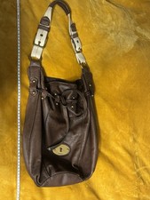 Fossil Damen Handtasche Leder/ Braun Handtasche Schultertasche