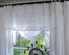 Raff Gardine CRYSTAL NY WEISS 140x90 Spitze bestickt LillaBelle Rollo Curtain