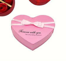 Das perfekte Geschenk Geburtstag❤️10 Stück 🌹Seifenrosen in Herzdose