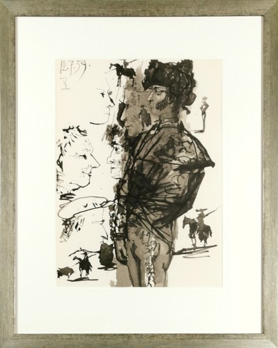 Original lithographie pablo - original,