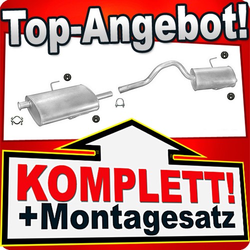 Auspuff für renault espace - auspuff,