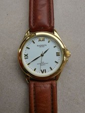 Madison Armbanduhr Herrenuhr Quartz Quarzuhr Water Resistant Watch Edelstahl