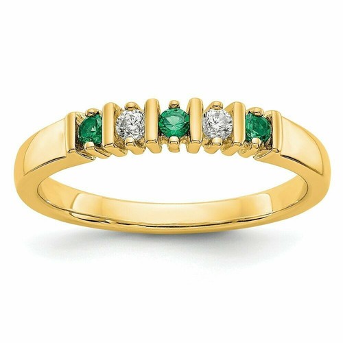 14k gelbgold ring mit - 14k,