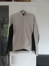 Laufjacke / Trainingsjacke Grau / Schwarz Größe 38 von Shamp