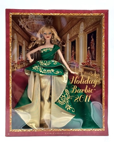 2011 holiday barbie puppe - holiday, /