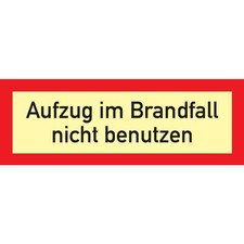 Brandschutzzeichen DIN 4066