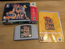 Conkers Bad Fur Day Nintendo 64 N64 Boxed CIB OVP NTSC U