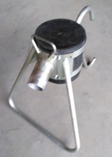 Auslaufbock Stahl 2 1/2 Zoll