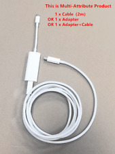Für Apple Thunderbolt 2 Kabel 2M+Thunderbolt 3 (USB-C) auf Thunderbolt 2 Adapter