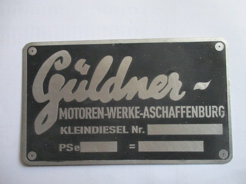 Typenschild traktor schild - typenschild,