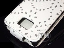 Leder glitzernd Glitzer Bling