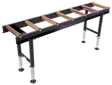 2000mm Rollenbahn 7 Rollen Werkstatt Transportband Förderstrecke RB60R7J 02158