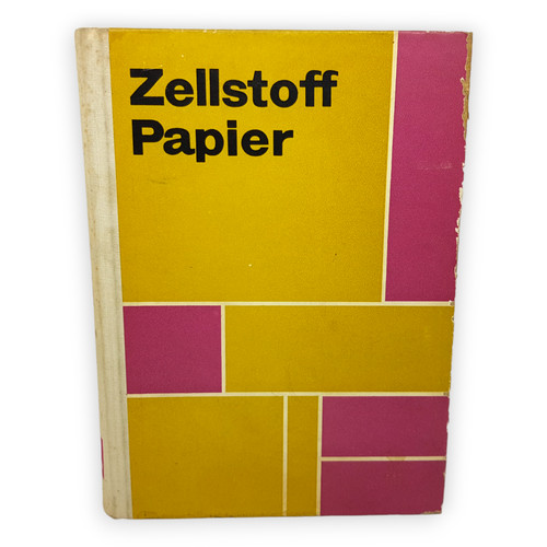 Zellstoff papier ddr fachbuch - ddr,