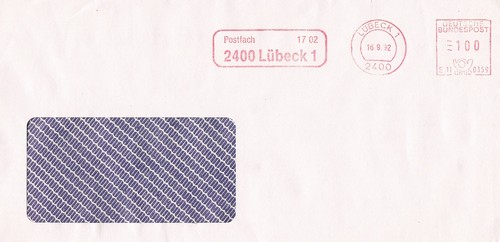 Freistempel lübeck postfach - lübeck,